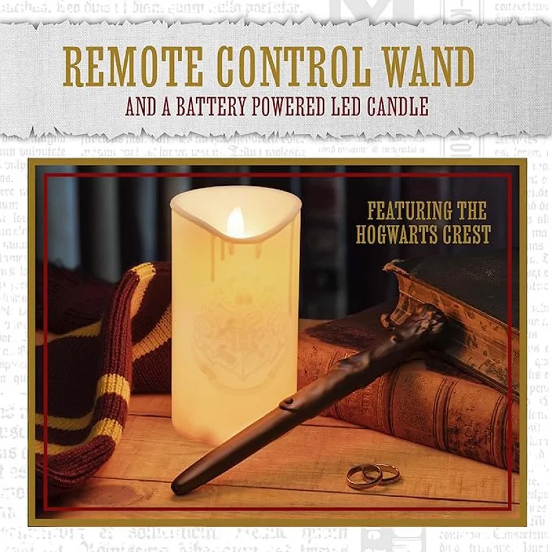  -Explosion-proof leash FOR LARGE dogs Harry Potter Candle Light With Remote Wand